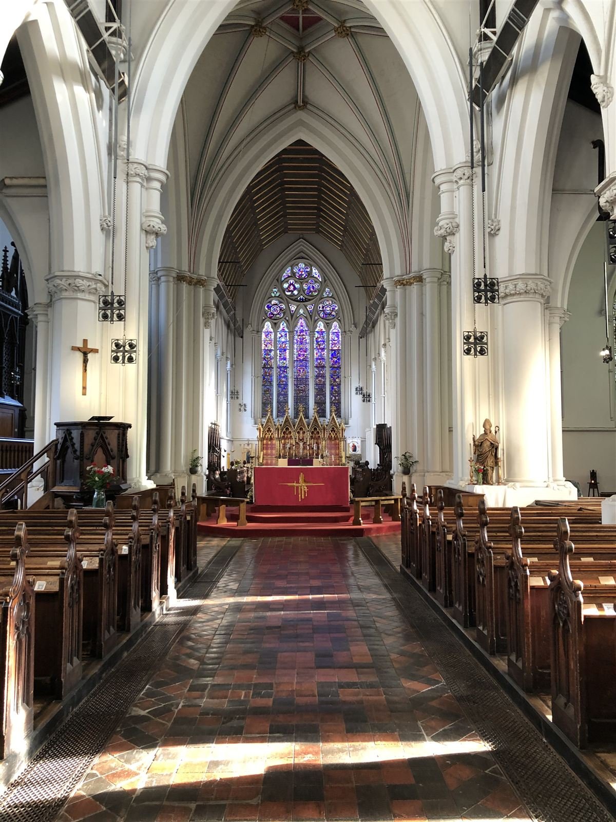 Further research photography of St Giles Church